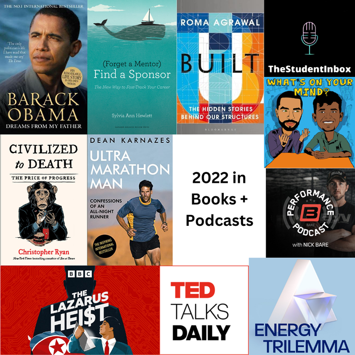 2022 in Books + Podcasts